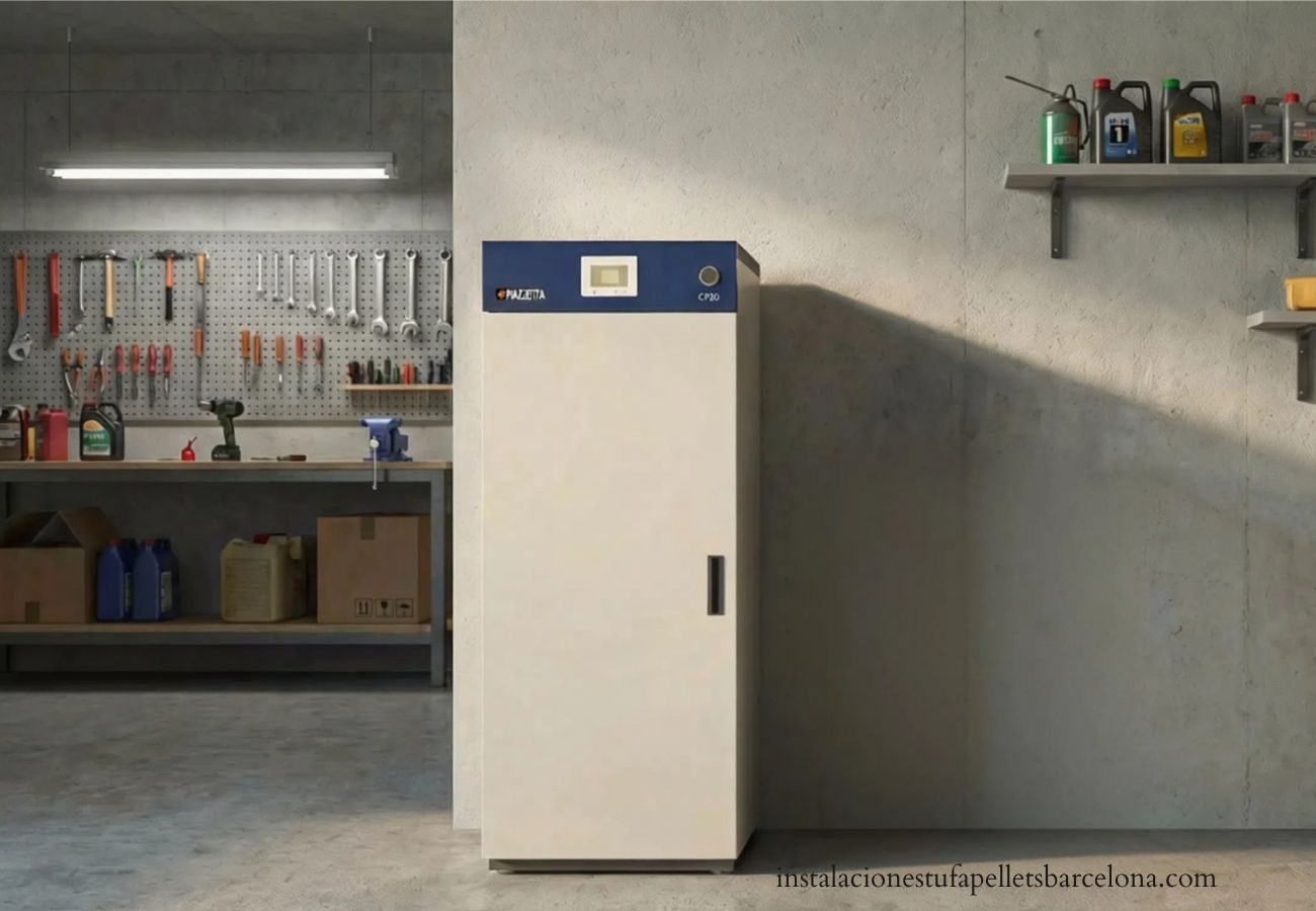 Calderas de pellets con instalación incluida en Barcelona