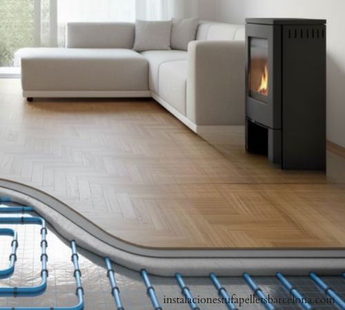 instalacion-hidroestufas-pellets-suelo-radiante-barcelona